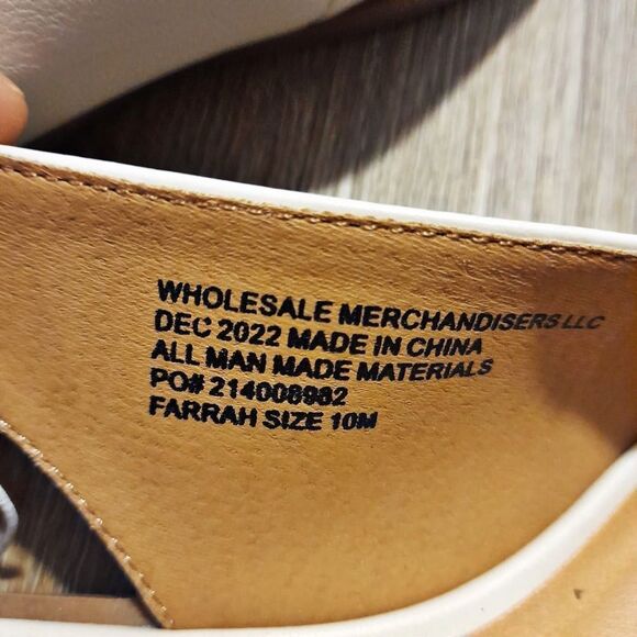 Ophelia Roe Farrah Sling Back Flats Pointed Toe Pointy Size 11 - Picture 7 of 7